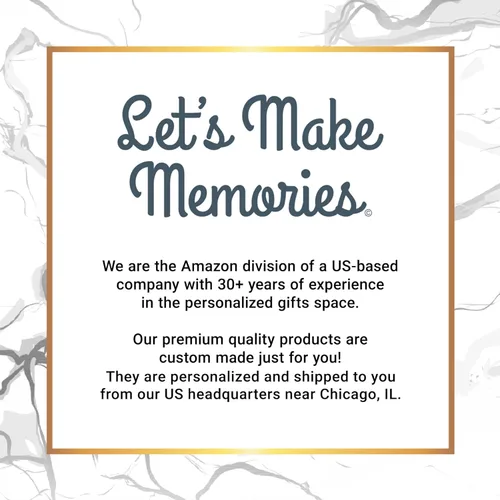 Vista 6 de Let's Make Memories Anuncios de graduación personalizados para clase de 2026 o cualquier año, invitaciones de calidad premium, 5 x 7, tarjetas Año