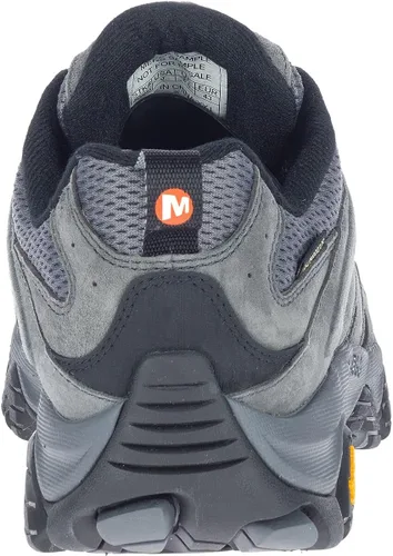 Vista 3 de Merrell Zapato de senderismo impermeable Moab 3 para hombre, Granite, 8.5 Wide