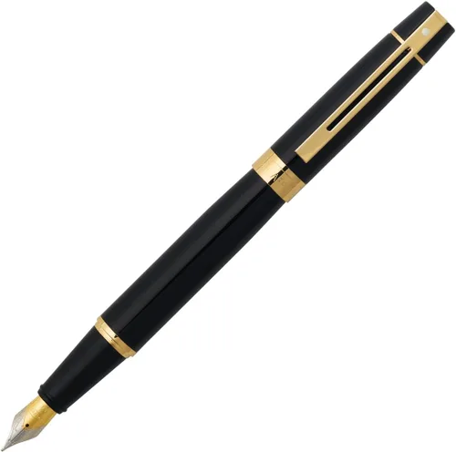 Vista 9 de Sheaffer 100. Pluma de punta estilográfica media de níquel.