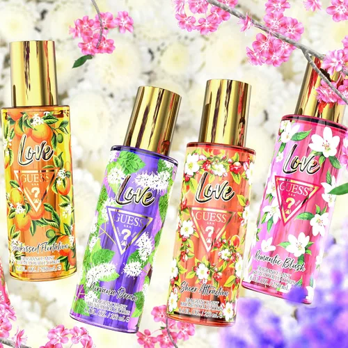 Vista 3 de GUESS Love Sheer Attraction - Fragancia en espray de 8.4 onzas líquidas