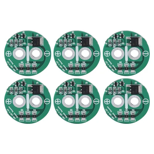 Vista 9 de Demeras 6 unids super condensador ultracapacitor interruptor de alta potencia 2.5V disipación de calor con placa de límite de módulo de placa