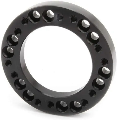 Vista 4 de Adaptador Espaciador de Volante 12mm 1/2'' para Buje de OMP a NARDI, Negro