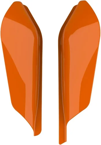 Vista 6 de Advanblack Deflectores de aire de marco medio RG 2024 compatibles con Harley Touring Street Glide, Road King, Electra Glide, 2009-2025 (naranja baya)