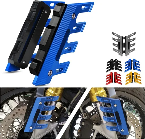 Vista 6 de Accesorios de motocicleta Guardabarros delantero de protección lateral Guardabarros deslizadores para Yamaha FZ07 FZ09 FZ1 FZ10 FZ150 FZ150I FZ16