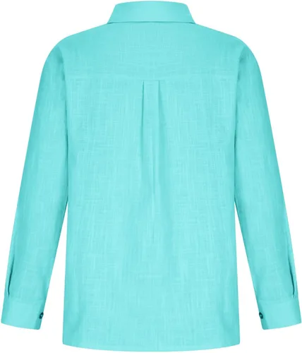 Vista 106 de SMIDOW Camisa de algodón y lino con botones para mujer
