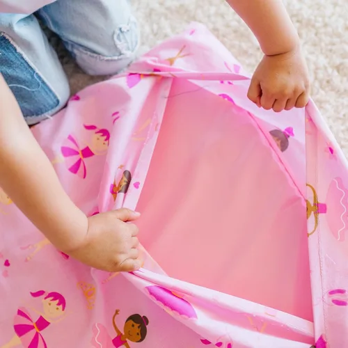 Vista 6 de Wildkin Funda de algodón para siesta para niñas, funda de repuesto suave con solapa cosida, se adapta a alfombrillas de vinilo de 1.5 pulgadas