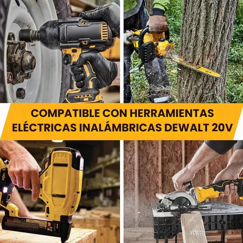 Vista 8 de 2 paquetes de 8.0Ah 20V de repuesto para batería Dewalt 20V MAX