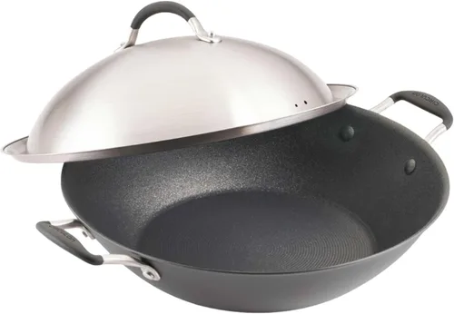 Vista 24 de Circulon Sartén coladora antiadherente serie A1 con tapa, 2 cuartos