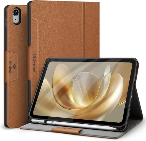 Vista 12 de Antbox Funda para iPad (A16) 11ª Generación 11'' 2025/iPad 10ª Generación 10.9'' 2022 con Soporte Integrado para Lápiz Función de Encendido/Apagado