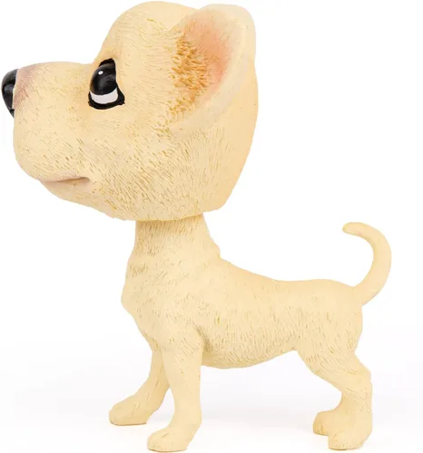 Vista 2 de Bobble Head - Perros para tablero de instrumentos de automóvil, lindas cabezas temblorosas, decoración de automóvil para cachorros (Chihuahua)