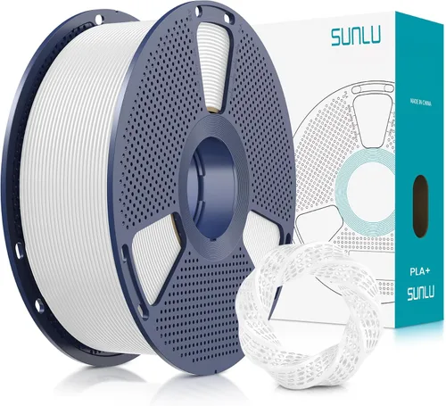 Vista 57 de SUNLU - Filamento PLA Plus para impresora 3D, 1.75 mm, bobina de 1 kg (2.2 lb), enrollado de forma ordenada, precisión dimensional ±0.02 mm