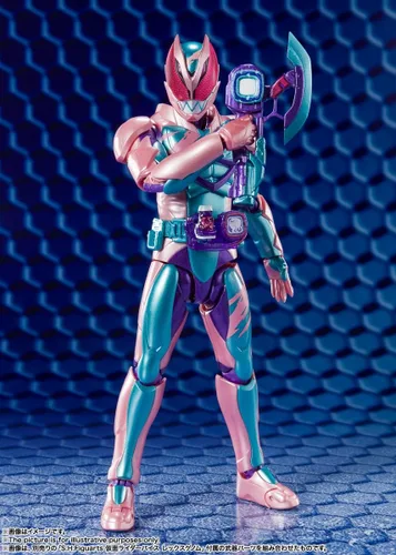 Vista 6 de TAMASHII NATIONS - Kamen Rider Revice - Kamen Rider Revi Rex Genome, Bandai Spirits S.H.Figuarts Figura de acción Genoma Revi Rex