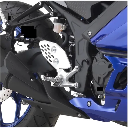 Vista 4 de Reposapiés para Y&AMAHA MT07 para T & Racer 700 MT09 para T & Racer 900 MT15 XSR700 XSR900 FZ1 FZ07 FZ8 FZ10 Reposapiés delantero Pedales Pedales