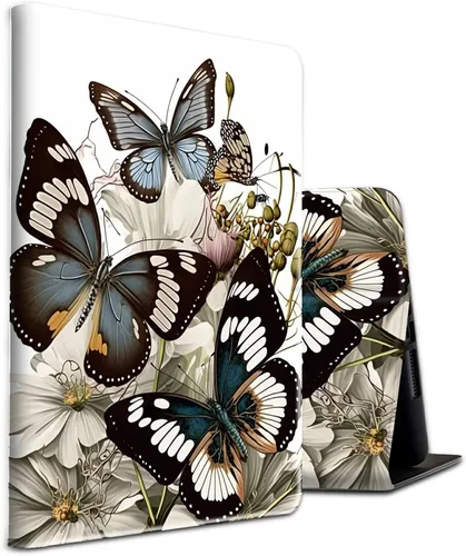 Vista 15 de Funda para tablet HD 8 Plus, funda para Kindle Fire HD 8 de 10ª generación 2020, soporte plegable de piel sintética, funda inteligente delgada