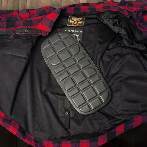 Vista 5 de Milwaukee Leather 1pc Back Protection for Motorcycle Jacket - Spine Protector - Armor Inserts for Motorcycle Shirts- MP7904