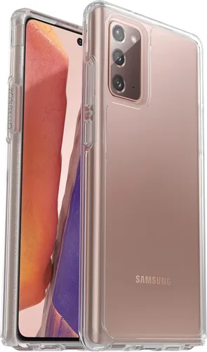 Vista 10 de OtterBox Symmetry Clear Series - Funda para Samsung Galaxy Note 20 5G (SÓLO - NO Ultra) Embalaje no comercial - Negro