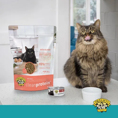 Vista 5 de Dr. Elsey's cleanprotein - Receta de carne de res húmeda para gatos (caja de 24), comida enlatada de 2.75 onzas