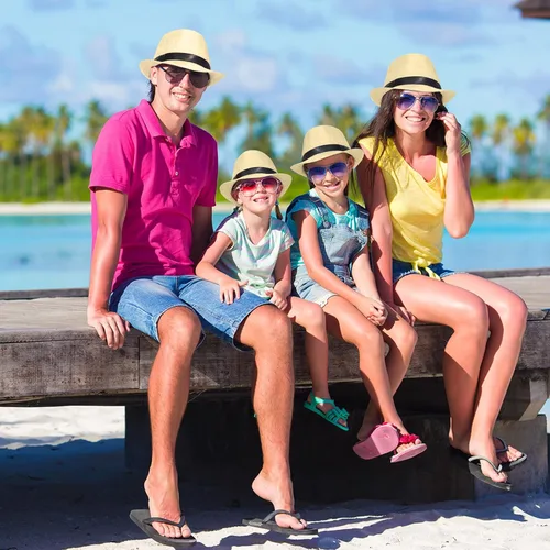 Vista 7 de Paquete de 24 sombreros Fedora de los años 20 a granel para hombres, sombreros de ala corta para el sol Panamá para mujeres, disfraz de fiesta
