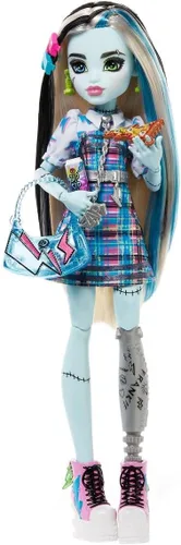 Vista 5 de Monster High Muñeca Frankie's Day Out, MTHKY73, rosa