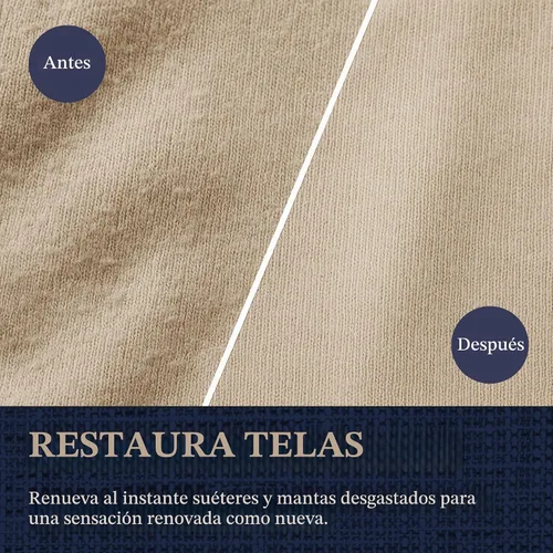 Vista 5 de Farberware - Afeitadora de tela y removedor de pelusa para ropa, grande, triple hoja