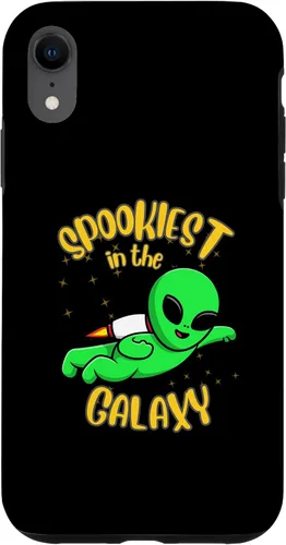 Vista 8 de iPhone 14 Alien Halloween Season Spooky Alien Lover Trick Or Treat Case