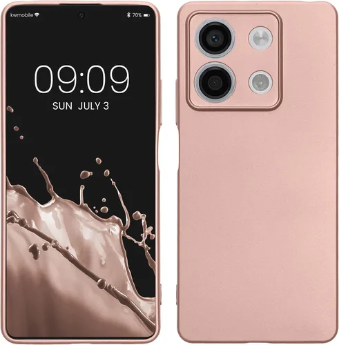 Vista 81 de kwmobile Funda compatible con Xiaomi Redmi Note 9S / 9 Pro / 9 Pro Max - Funda protectora de silicona TPU suave y delgada - Negro mate