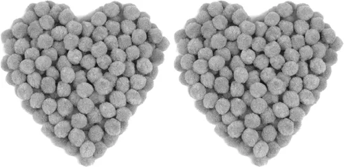 Vista 24 de MORFEN 150 pompones, pompones negros de 1 pulgada, bolas de pompón mullido, pequeños pompones para manualidades, proyectos de manualidades
