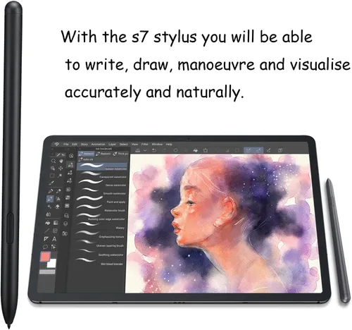 Vista 3 de Paquete de 2 bolígrafos Galaxy Tab S7 S de repuesto para Samsung Galaxy Tab S7, Tab S7 Fe, Galaxy Tab S7 de repuesto para Samsung Galaxy Tab S7