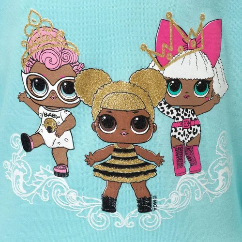 Vista 4 de L.O.L. Surprise! Queen Bee Diva - Sudadera con capucha de forro polar para niñas pequeñas y grandes