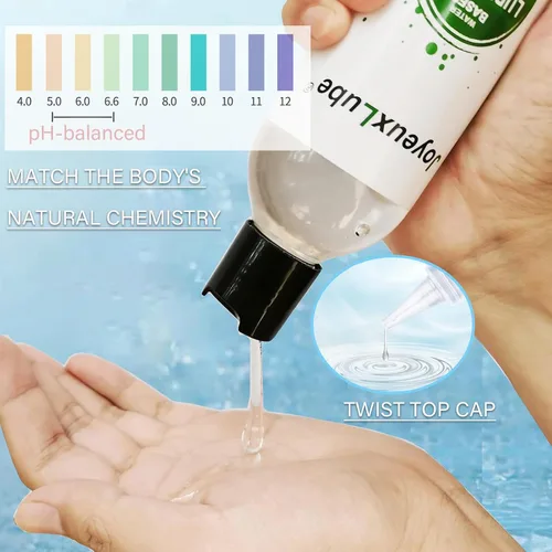 Vista 3 de Lubricante anal a base de agua 8fl.oz Lubricante anal desensibilizante de larga duración suave resbaladizo para hombres, mujeres y parejas