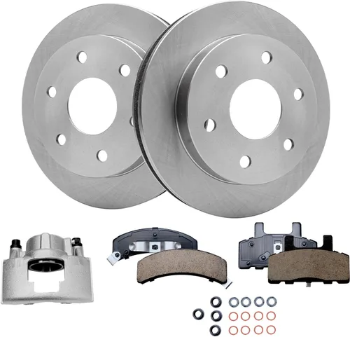 Vista 9 de Detroit Axle - Rotores de freno para Ford Mustang 2015 2016 2017 2018 2019 2020 2021 2022 2023 Rotores de freno de disco 2016 2017 2018 2019