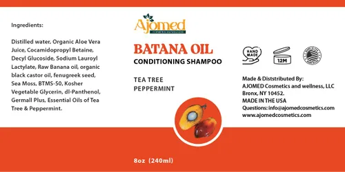 Vista 4 de Batana Oil & Sea Moss Hair Shampoo and Conditioner Set- Champú orgánico hecho a mano con aceite de ricino, aloe vera, alholva, romero, árbol