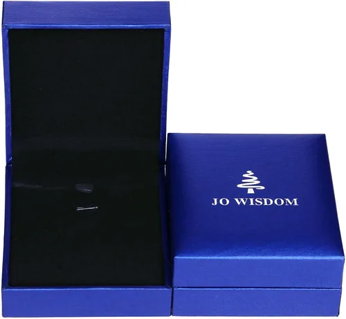 Vista 5 de JO WISDOM Collar de elefante para mujer, plata de ley 925, amuleto de animales de la suerte