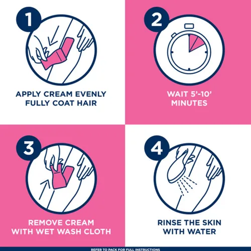 Vista 6 de Veet Crema Gel Depilación, Fórmula para Piel Sensible 6.76 fl oz (6.8 fl oz)