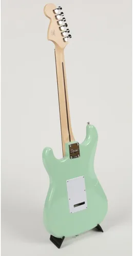 Vista 2 de Squier FSR Affinity Series Stratocaster H - Guitarra eléctrica, diapasón de laurel, verde surf