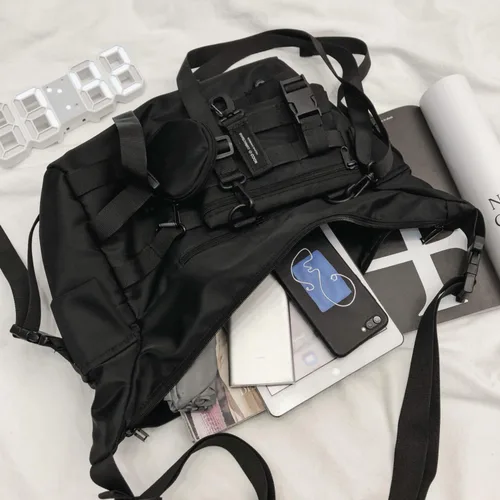 Vista 3 de Leaper Bandolera retro unisex bandolera bandolera al aire libre