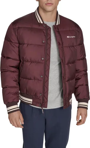 Vista 6 de Champion Chaqueta acolchada Varsity Bomber para hombre
