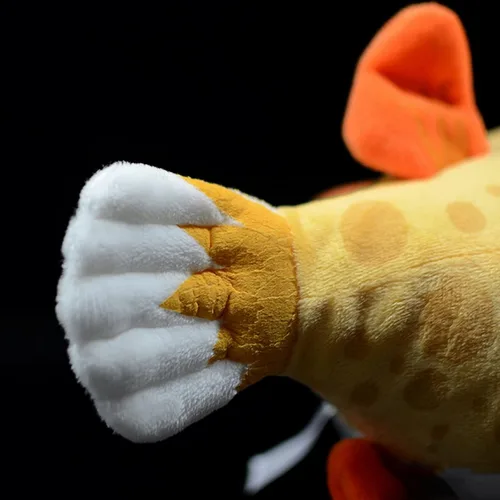 Vista 5 de FRANKIEZHOU Lindo juguete de peluche de pez globo, animal de peluche de pez, juguete de peluche, regalos para niños, peces de 7 pulgadas, amarillo