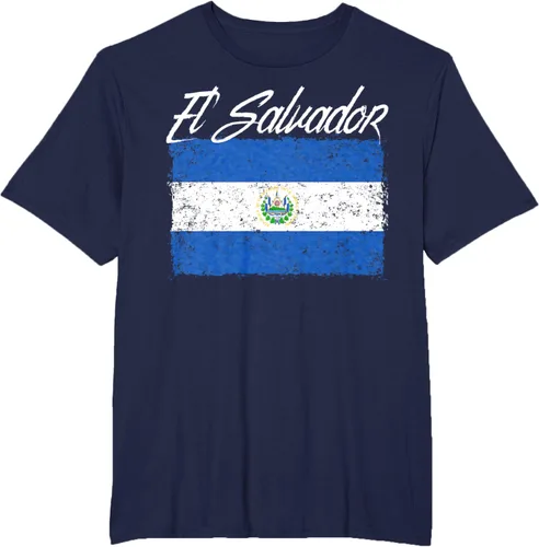 Vista 65 de Camiseta Salvadoreña Bandera El Salvador
