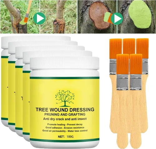 Vista 10 de Sellador de heridas de árbol, pasta de corte de bonsái, sellador de poda, pasta curativa para heridas de árboles, sellador de poda y aderezo