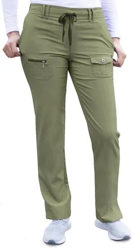 Vista 10 de Adar Pro Scrubs - Pantalones ajustados de yoga para mujer Manzana