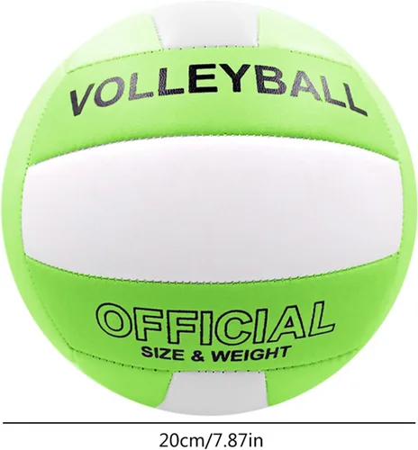 Vista 3 de hejhncii Balones de voleibol impermeables para interiores y exteriores, tamaño oficial 5, juego de entrenamiento deportivo, juego de pelota