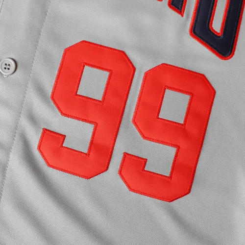 Vista 5 de Ricky Vaughn 99 - Camiseta de béisbol de la película para hombre, estilo hip hop, ropa de los años 90, camiseta cosida para fanáticos