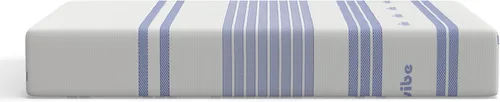 Vista 9 de Vibe Colchón de espuma viscoelástica de gel de 8 pulgadas, cama en caja, tamaño individual, color blanco, certificado Certi-PUR