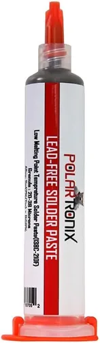 Vista 6 de Pasta de soldadura baja en fusión 138 grados Punto de fusión - Sn42/ Bi58 (1.34 oz) - Pasta de soldadura sin plomo
