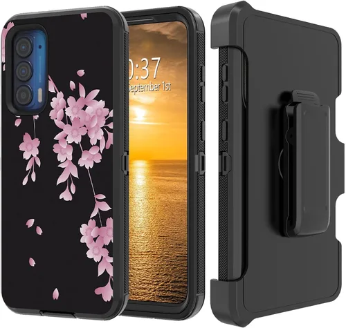 Vista 69 de Funda para Moto G Stylus 5G 2023 con funda de clip para cinturón y soporte, resistente de doble capa, resistente a prueba de golpes, para Motorola