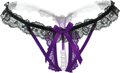 Vista 5 de Jelove Bragas sexy para mujer, paquete de 4