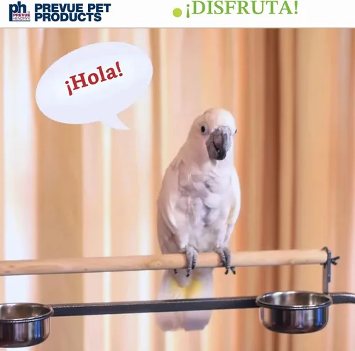 Vista 7 de Prevue Hendryx 62900 Mimic Me - Unidad de grabación de voz para pájaros, color verde, pequeña