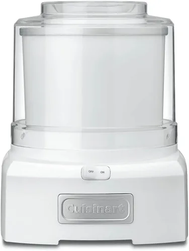 Vista 2 de Cuisinart Máquina para hacer helados, sorbete de 1.5 cuartos de galón, máquina para hacer yogur congelado y cuenco congelador ICE-45RFB de 1-1/2