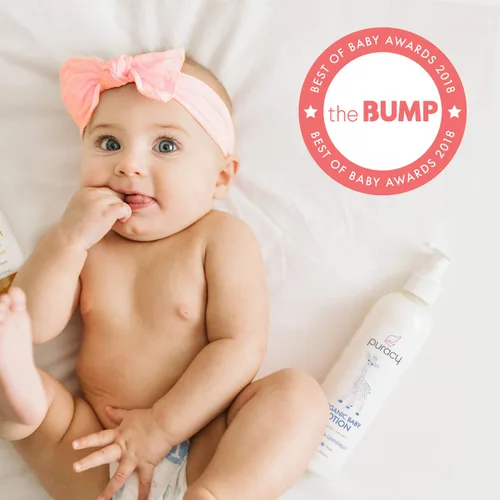Vista 10 de Puracy Loción orgánica para bebé, hidratante orgánico para eczema para bebés y recién nacidos, loción corporal natural para niños para pieles
